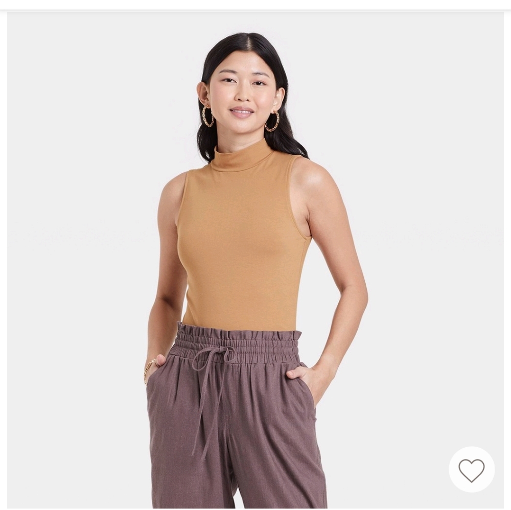 Mock Neck Bodysuit